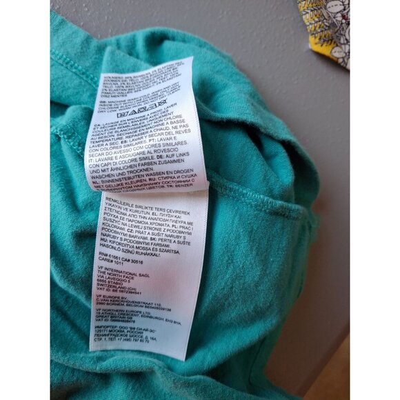 The North Face Mens Graphic T Shirt L Turquoise Crew Neck Short Sleeve Outdoors - Picture 5 of 7